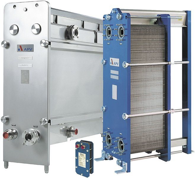 Apv Stainless Steel Plate Heat Exchanger