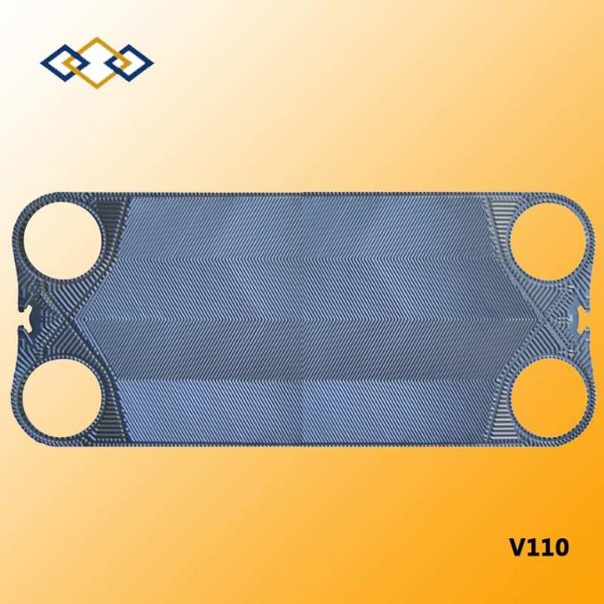 2230*540mm Size V110 Flow Plate for Vicarb Plate Heat Exchanger