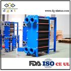 China Titanium/0.6 1.6 bar Plate S64 heat exchanger And Frame Heat Exchanger For Seawater Salt Water Cooling