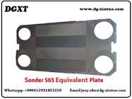 Sondex S65 Glue Type Stainless Steel/Titanium Heat Exchanger Plate Of Plate Heat Exchanger