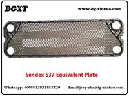Sondex S37 fishbone SS316 Heat Exchanger Plate For Plate Heat Exchanger