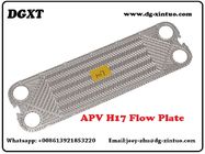 CHINA SUPPLIER H17 100% REPLACEMENT FREE FLOW STAINLESS STEEL/TITANIUM PLATE FOR DGXT GASKET PLATE HEAT EXCHANGER