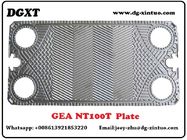Gea Nt100t/Nt100m/Nt100X Parallel Titanium Plate for Seawater Plate Type Heat Exchanger