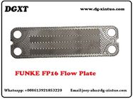 FP16 Plate Size 798*230 100% Perfect Replacement Plate for Funke Plate Heat Exchanger
