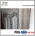 Free Flow Plate SFD13 Titanium Heat Exchangers Plate For Sondex Plate Heat Exchanger