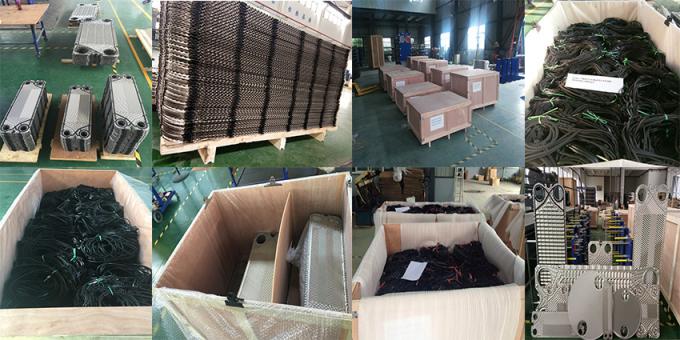 Replaceable M3, M6, M10, M15 Famous Brand Spare Parts, Gasketed Plate Heat Exchanger