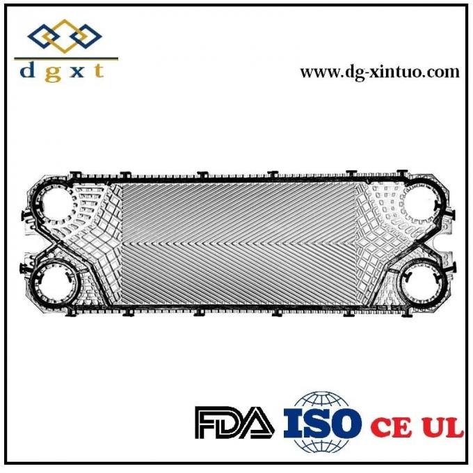 M10 Channel Gasket Plate for Hot Water Gasket Plate Heat Exchanger