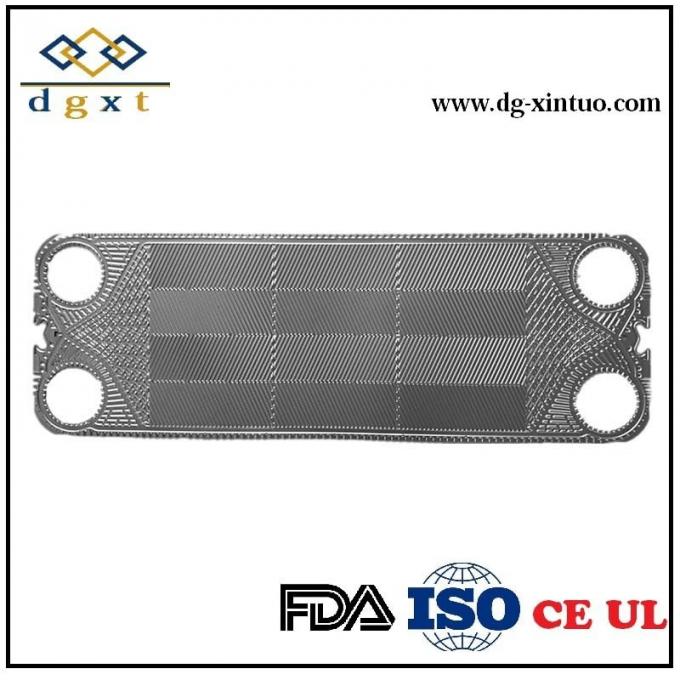 M6m/M6b Flow Plate of Heat Exchanger for Pure Water Gasket Plate Heat Exchanger