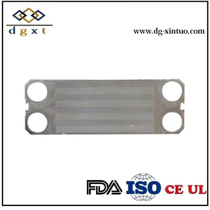 Custom AISI304L/316L/Titanium Plate S81 for Sondex Gasket Frame Heat Exchanger