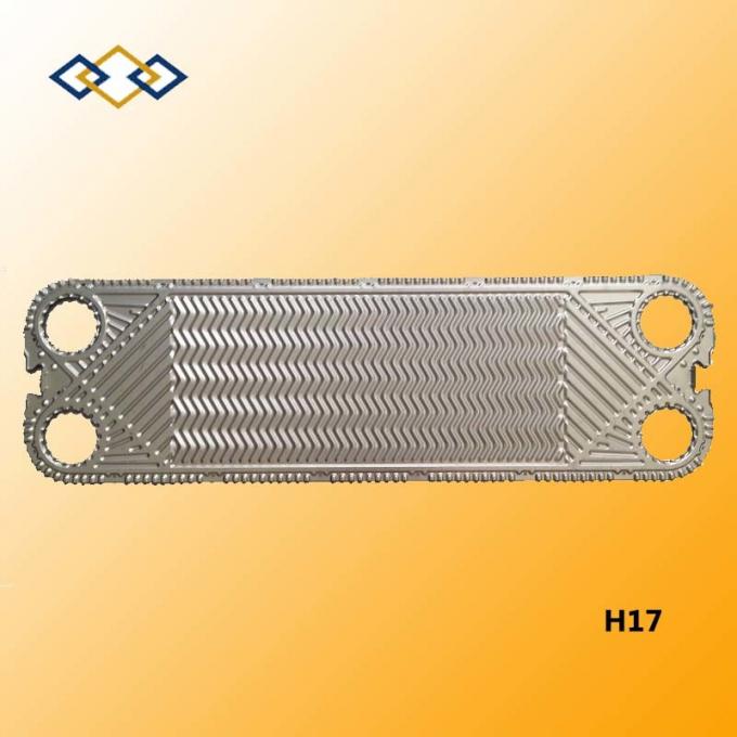 China Supplier H17 Free Flow Plate 100% Replacement for Apv Heat Exchanger