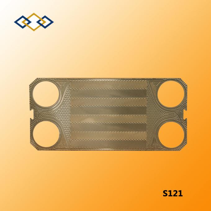 China Sondex Plate Heat Exchanger Plate S121 Industry Phe Plate for Food Milk Stainless Steel Equipment Parts