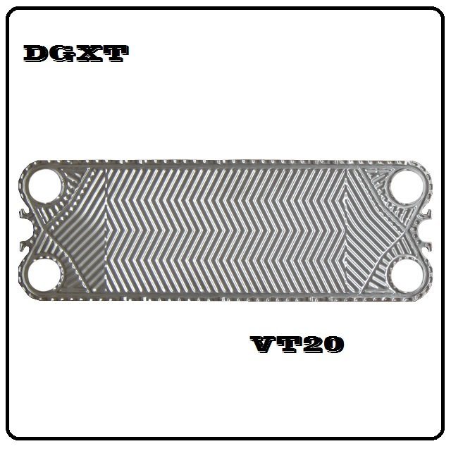 Custom Ht/Lt Ipsilateral Flow Plate for Gea Vt20/Vt20p Plate Heat Exchanger