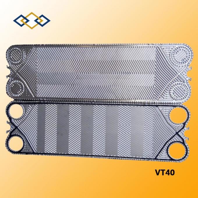 Custom Steel Stainless Diagonal Flow Plate for Gea Vt40/Vt40m Gasket Heat Exchanger