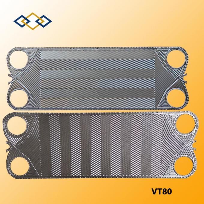 Vt80/Vt80m Plate for Gea Plate Heat Exchanger Cross Flow