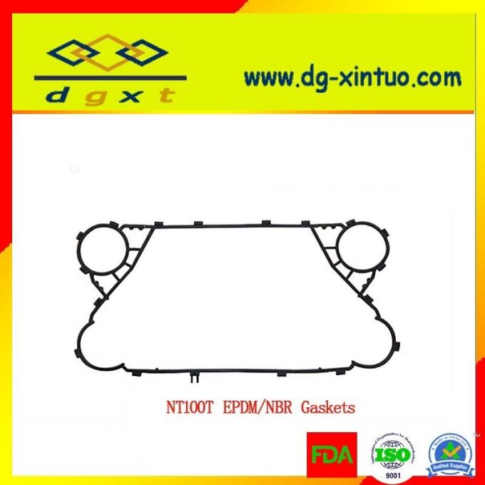 Corrosion NBR Unilateral, adhesive, snap, snap Gaskets for Gea Nt100t/Nt100m/Nt100X Plate Heat Exchanger 1