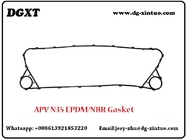 Oil Cooler APV type N35 Gasket, glue type, NBR-P Rubber Seals For APV Heat exchanger