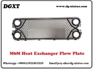 Custom M6M Rubber gasket Epdm/NBR Hang on Clip on type For Hot Water cooling Parellel Plate heat exchanger