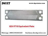 SS316L/0.6 Plate Equivalent VT10 Heat Exchanger Plate  For GEA VT10 Plate heat exchanger