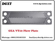 SS316L/0.6 Plate Equivalent VT10 Heat Exchanger Plate  For GEA VT10 Plate heat exchanger