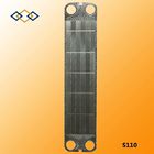 S110 heat exchanger Stainless Steel/titanium Plate of Sondex Plate Heat Exchanger