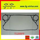 EPDM Or NBR Ipsilateral Unilateral Flow Type Buckle Type Plate Heat Exchanger Gasket For Plate Heat Exchanger
