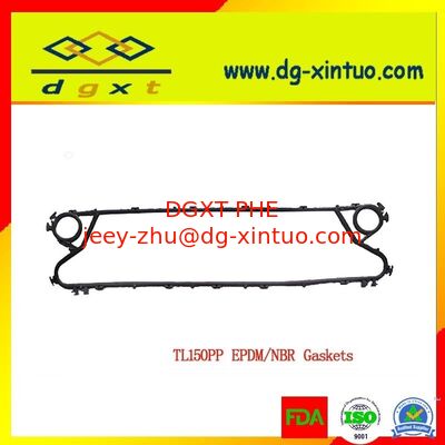 Custom Corrosion resistance high temperature 250° Viton G Rubber Gasket For Chemical liquid Plate Heat Exchanger