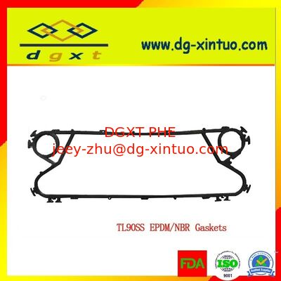 DGXT HEPDM Rubber High Temperature Resistance 170 ° Gaskets For Water Plate Heat Exchanger
