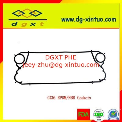 Custom Tranter Equivalent Parts Plate Heat Exchanger Gasket Model GX51 EPDM