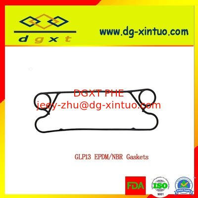 Rubber Seals Replace Tranter Plate Heat Exchanger Gasket Model GLP13 EPDM