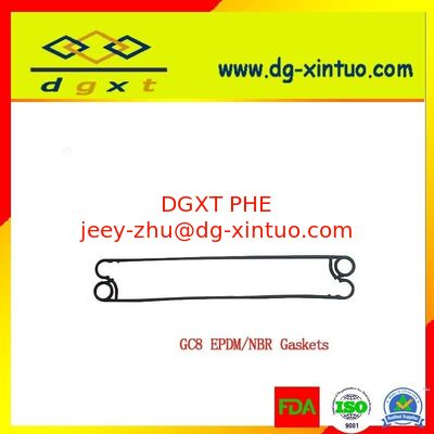 Custom Tranter Plate Heat Exchanger Replacement Seals GC8 EPDM