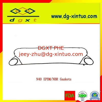 Gea N40 Plate Heat Exchanger Glue Gasket For Plate Heat exchanger