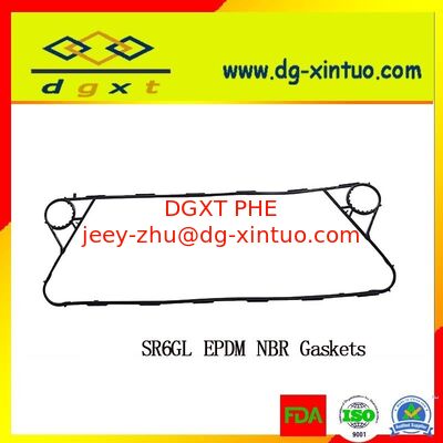 Gea Fa184 Equivalent Epdm Plate Heat Exchanger Gasket For Plate Heat Exchanger