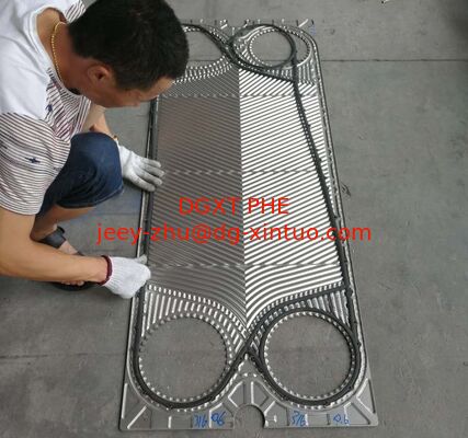 Custom Heat exhanger Plate Gasket For water Plate Heat Exchanger