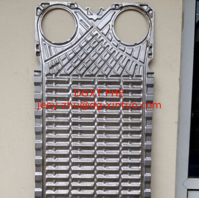 China Factory SS316/0.8 HEAT EXCHANGER Plate for Free Flow Plate Heat Exchanger