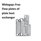 Widegaps Free Flow Plates of Plate Heat Exchanger