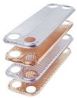 AISI 316 Plates Copper Brazed Plate Heat Exchanger Evaporator with VIP Customization/Shipping/Warranty