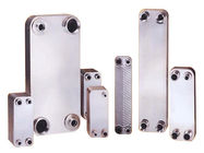 Brazed Plate Heat Exchanger with Corrugated Plates in AISI 316 plate type heat exchanger parts