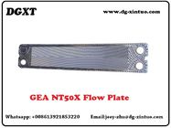supply GEA Nt50X flow channel Plate Stainless Steel SS316/0.6mm for 13bar oil heat exchanger