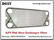 DGXT N25 FREE FLOW PLATE REPLACEMENT HEAT EXCHANGER Stainless Steel/titanium PLATE FOR GASKET PLATE HEAT EXCHANGER