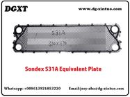 OEM Equivalent Parts S31A Stainless Steel/titanium Plate of Sondex Plate Heat Exchanger