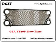 Custom Ht/Lt Ipsilateral Stainless Steel/titanium Flow Plate for GEA VT20/VT20P Plate Heat Exchanger
