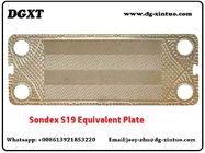 High Efficient Equivalent Parts S19A Stainless Steel/titanium Plate of Sondex Plate Heat Exchanger
