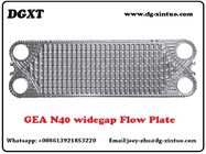 Supply Gea N40 Heat Exchanger Free Flow Plate 0.8mm widegape plate with gasket