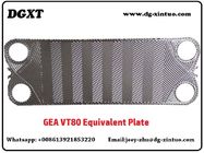VT80/VT80M Stainless Steel/titanium Hastelloy Plate for Gea Plate Heat Exchanger