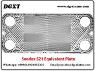 Sondex Equivalent Plate S21/S21A/S22 Heat Exchanger Stainless Steel Plate For Plate Heat Exchanger