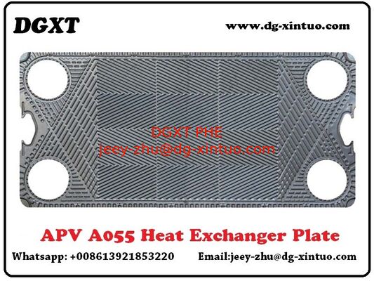 Replacement APV Plate Heat Exchanger Plate Model QD055 for Gea, Apv, Funke, Hisaka, Muller, Sondex, Thermowave, tranter