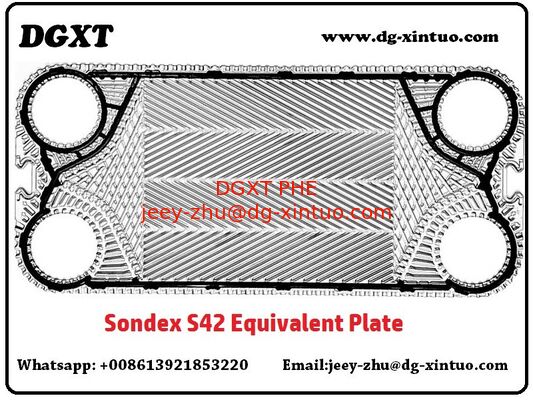 Supply Sondex Plate Replacement Plate S41/S41A/S42 Gasket Plate Heat Exchanger Stainless Steel/titanium Plate