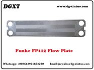 Heat Exchanger Spares Corrosion Resistance FP112 Funke Plate For Plate Heat Exchanger Core