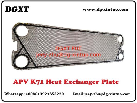 Fast delivery good quality plate and gasket for apv plate heat exchanger