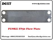 Funke Heat Exchanger Plate FP31/FP40/FP50/FP71/FP41/FP60/FP80 Stainless Steel AISI304/316 Plate For Plate Heat Exchanger